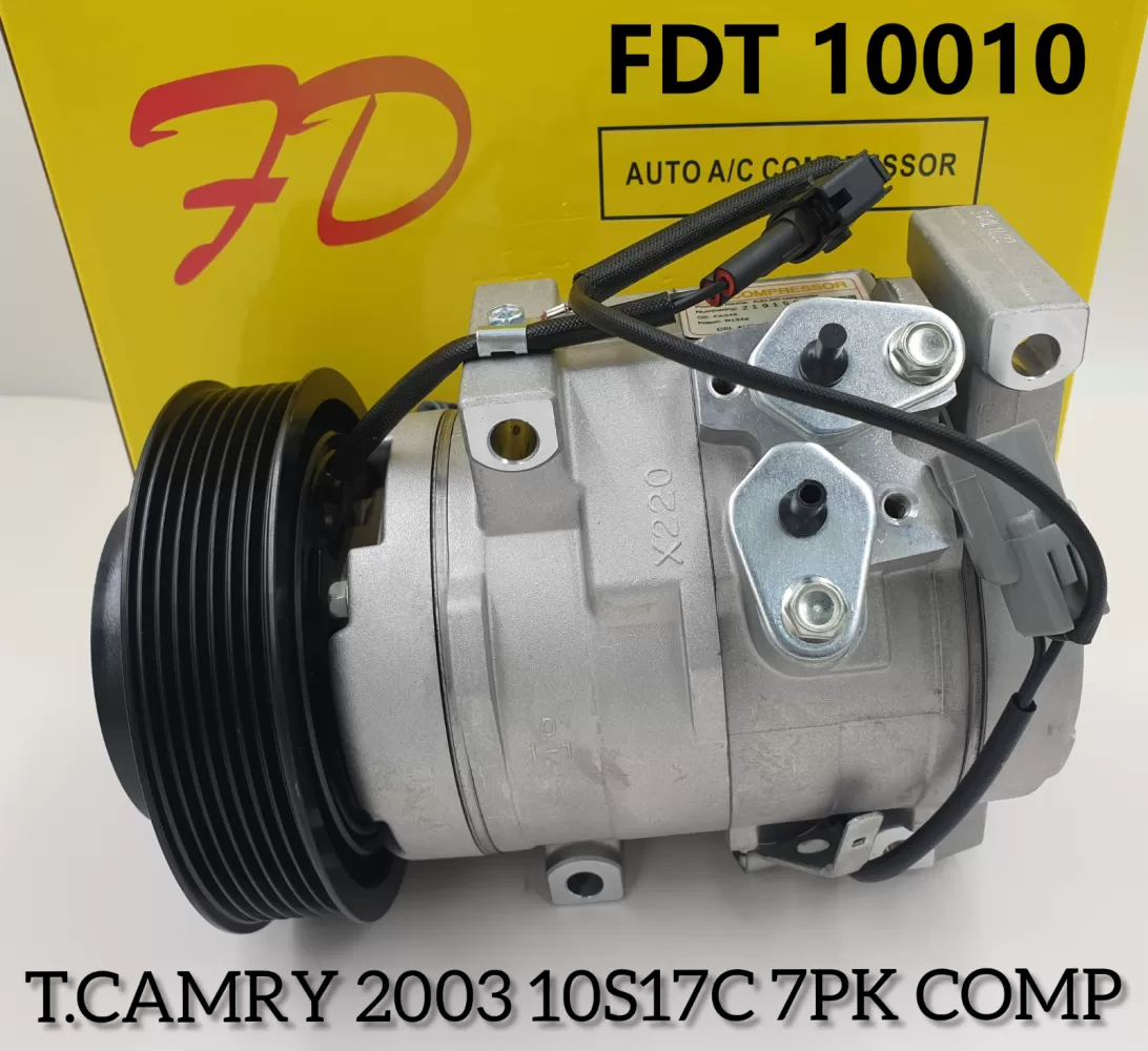 FDT 10010 T/Camry 03Y 10S17C-PR-SB 7PK Compressor (NEW)