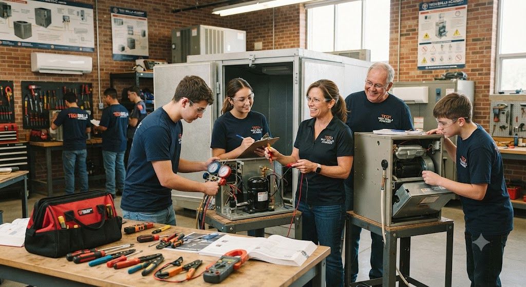 Refrigeration and HVAC repair course