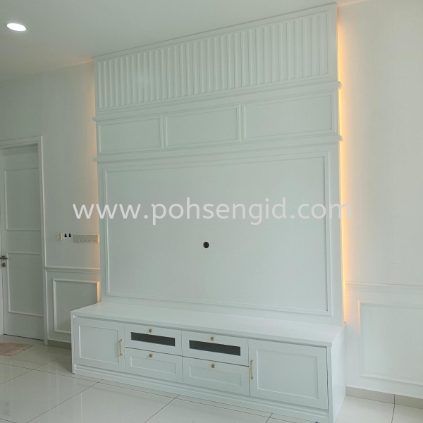 Living Room Seremban, Negeri Sembilan (NS), Malaysia Renovation, Service, Interior Design, Supplier, Supply | Poh Seng Furniture & Interior Design