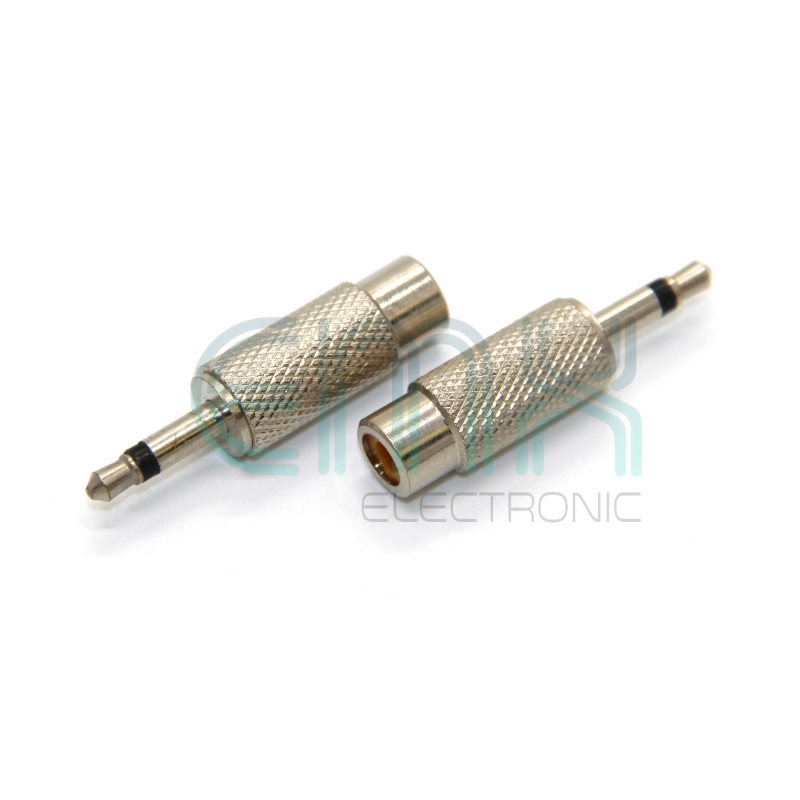 EA-66M 3.5MM MONO M- RCA F METAL