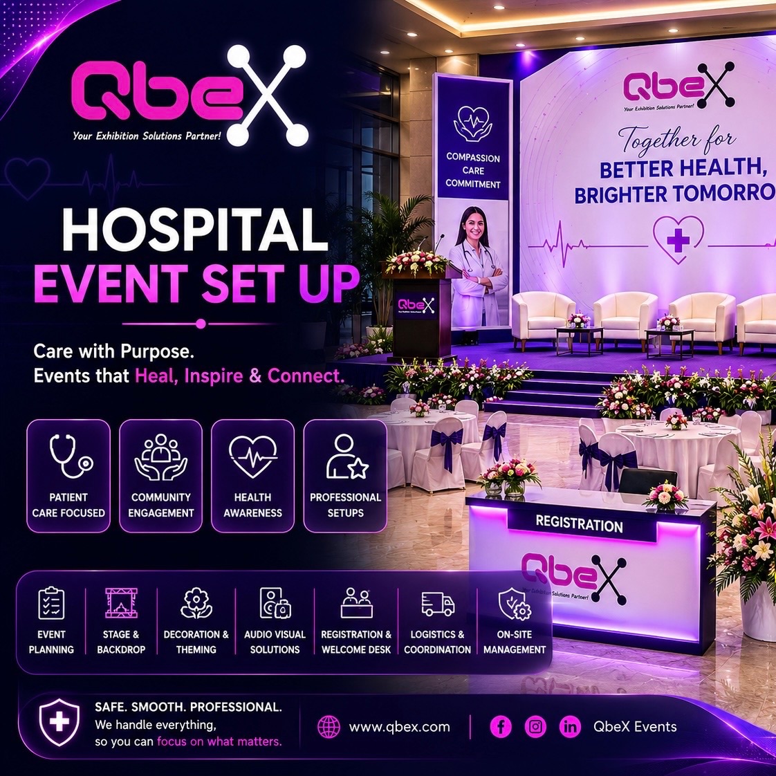 Hospital Event Set Up