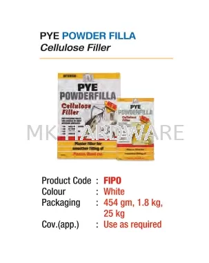 PYE POWDER FILLA