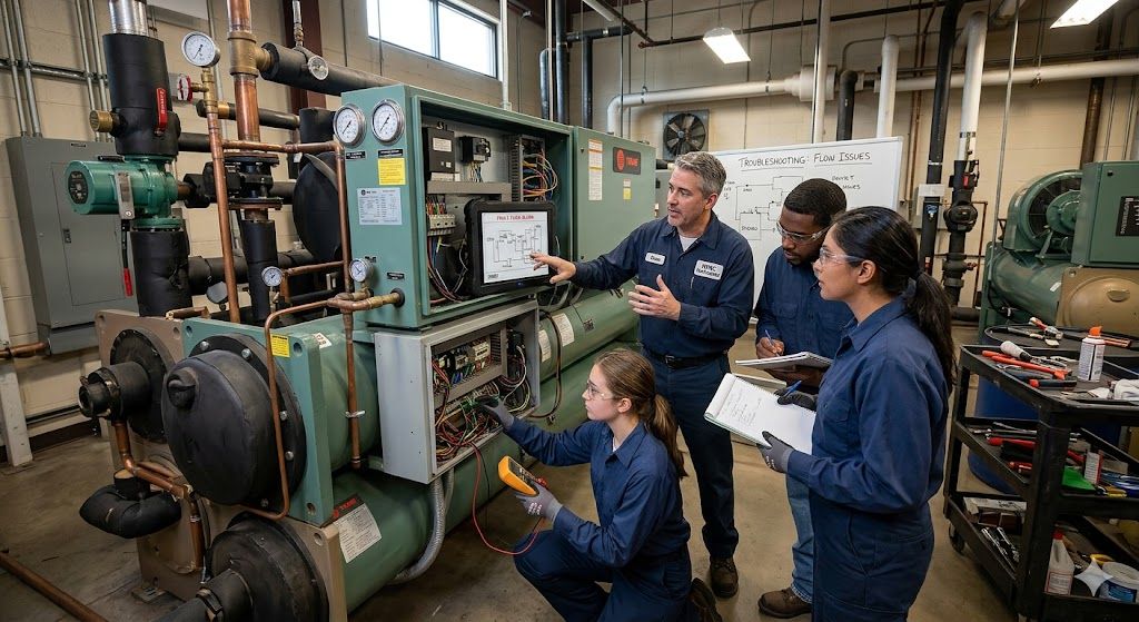 HVAC chiller troubleshooting training