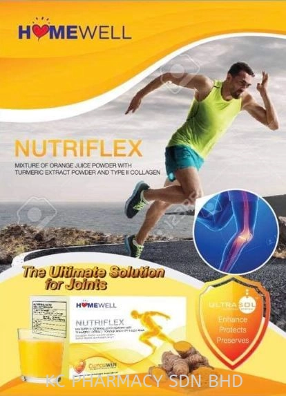 (HOT PRODUCT) HOMEWELL NUTRIFLEX COLLAGEN TYPE II -5GX20'sachets (FOR JOINT PAIN) 