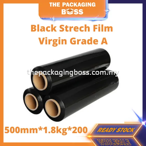 Black Strench Film Virgin Grade