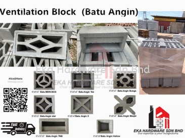Ventilation Block/ Breeze Block (Batu Angin)