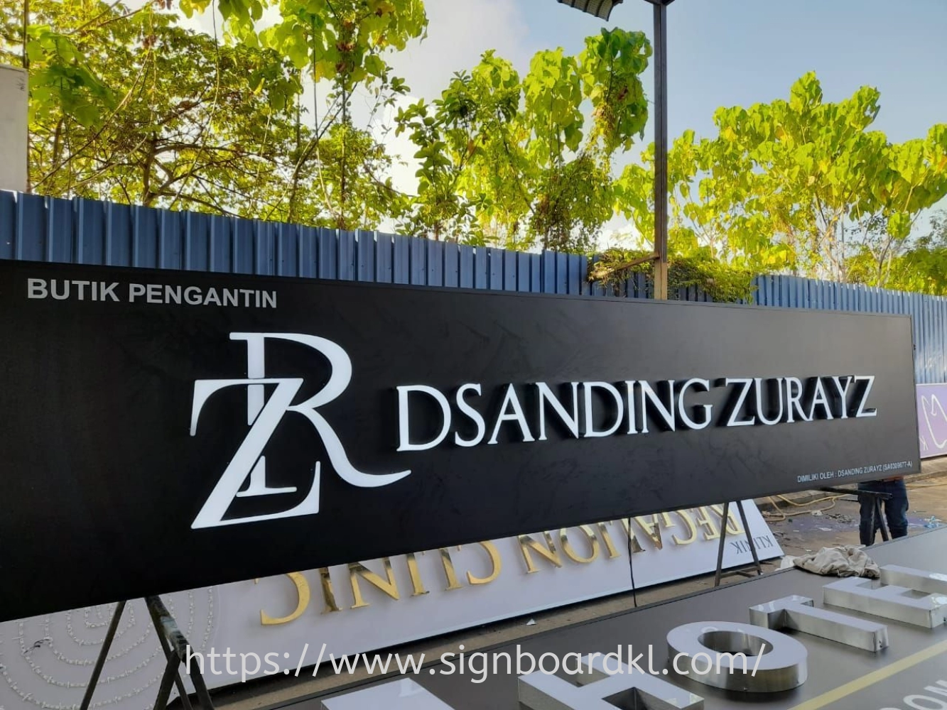 3D LED FRONTLIT SIGNBOARD