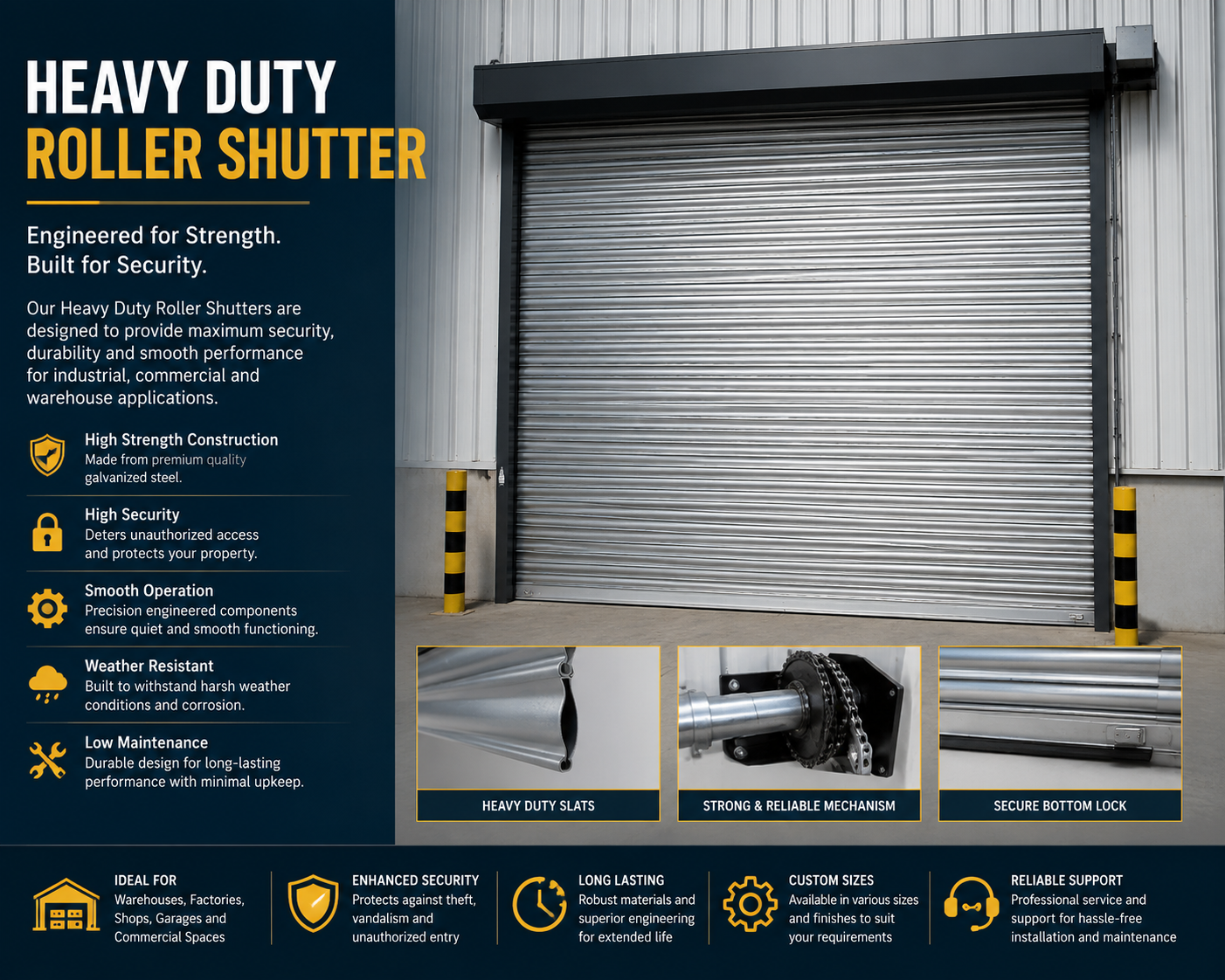 Heavy Duty Roller Shutter
