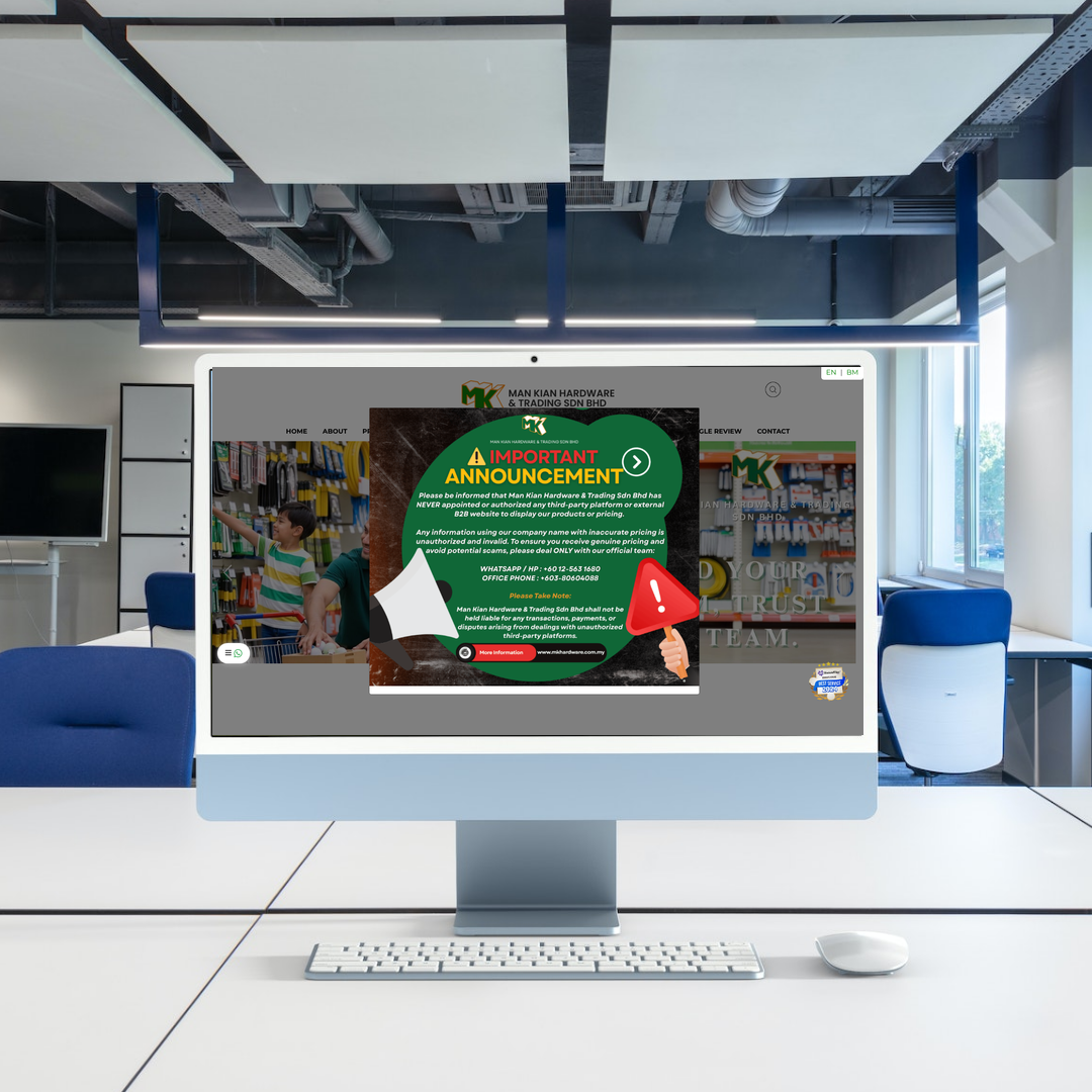 Chemical Manufacturing Website Design & SEO | Kuala Lumpur