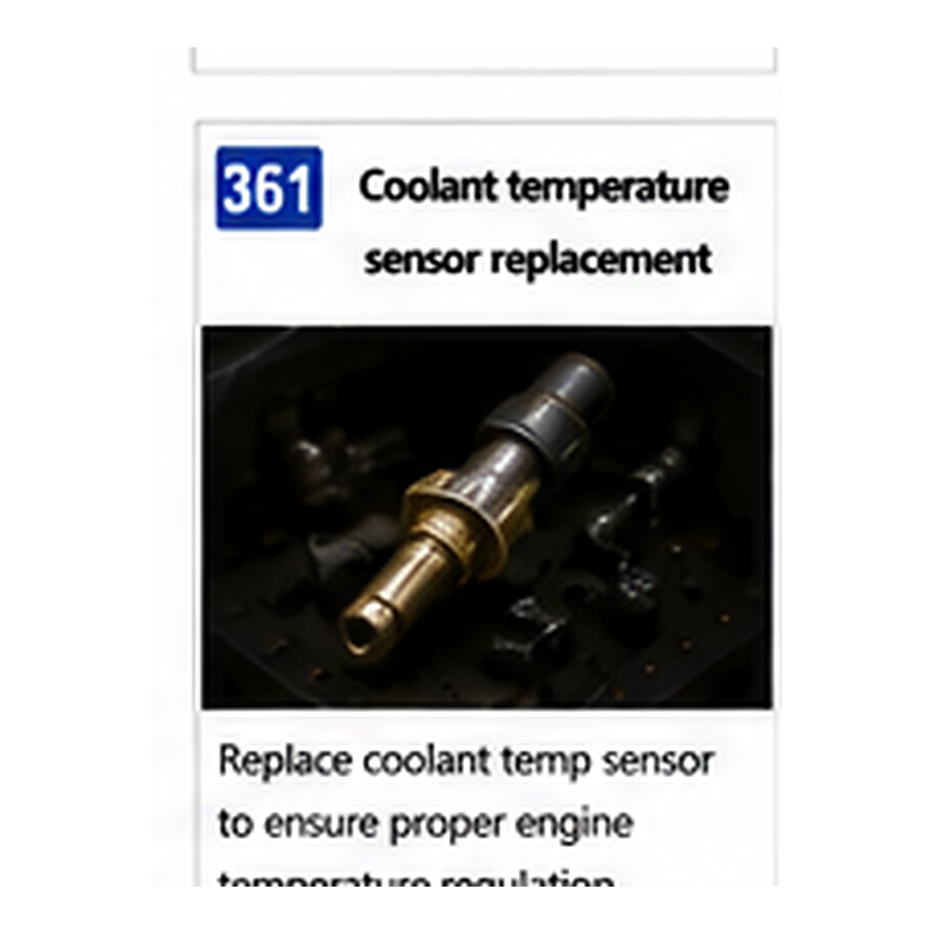 Coolant Temperature Sensor Replacement