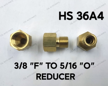 HS 36A4 3/8 'F' TO 5/16 'O' Reducer Copper 