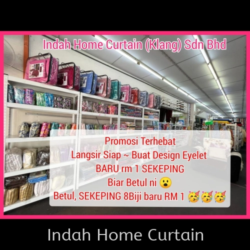 Promosi Yang Terhebat / Langsir Siap / Ready Made Curtain / rm1.00 rm1.00 rm1.00 