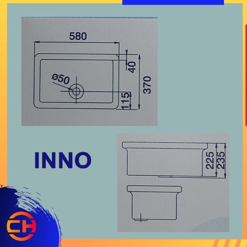 INNO-LS8001 Laboratory Sink