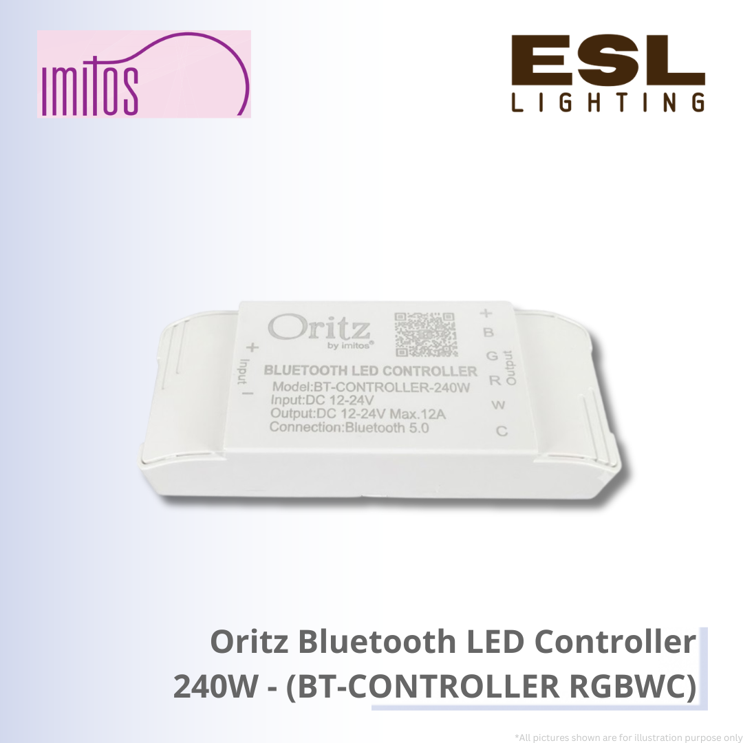 IMITOS Oritz Bluetooth LED Controller 240W - BT-CONTROLLER RGBWC