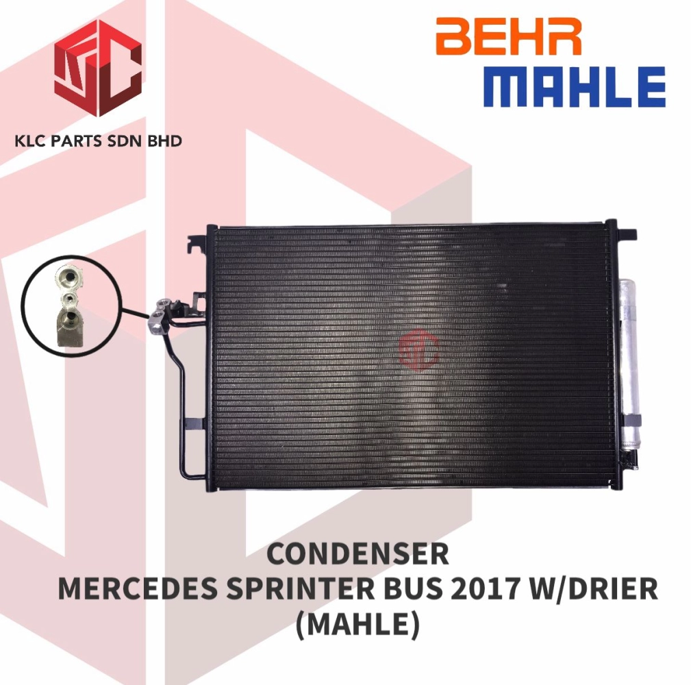 CONDENSER MERCEDES SPRINTER BUS 2017 W/DRIER (MAHLE)