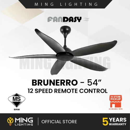 FANDASY Brunerro Series 54" Ceiling Fan