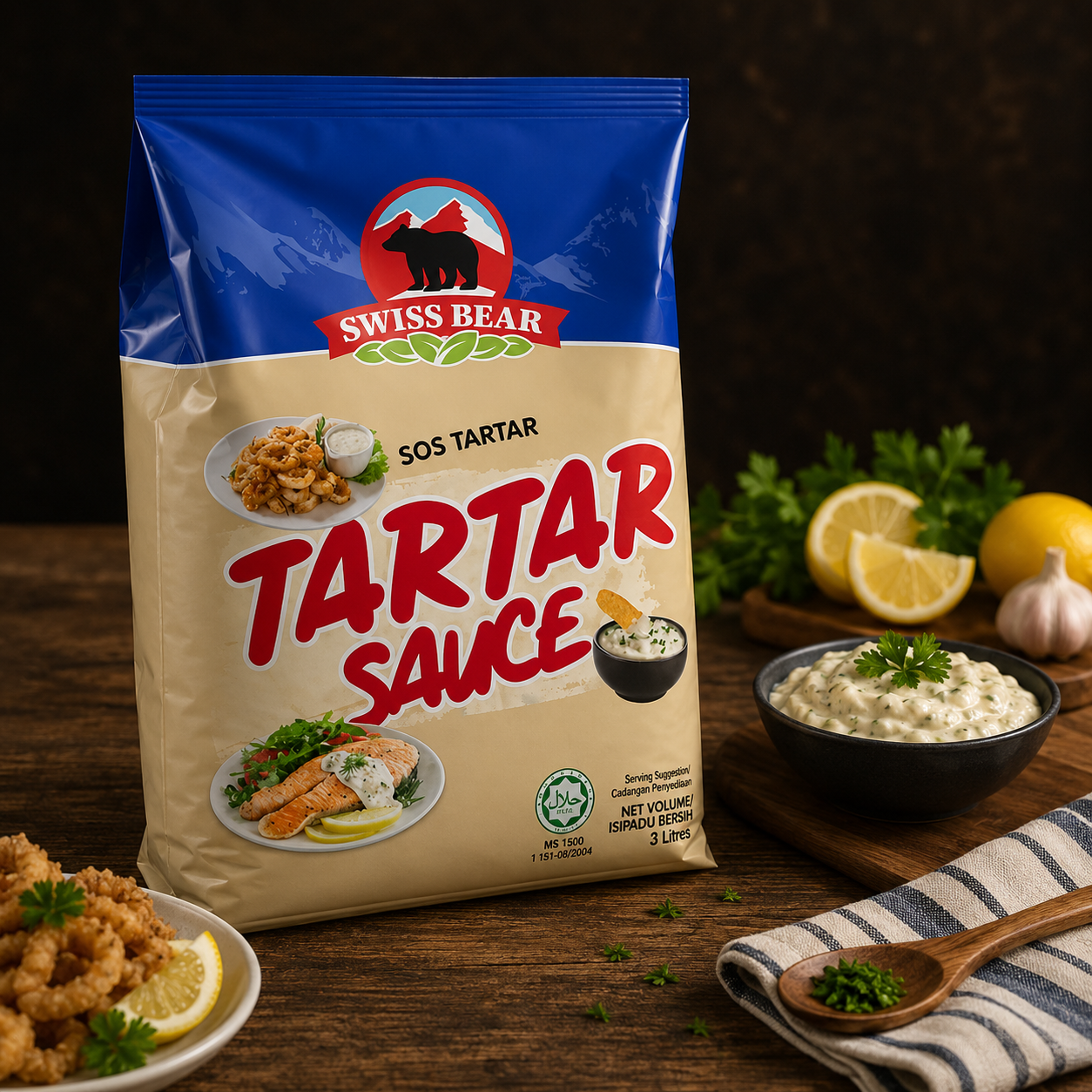 Swiss Bear Tartar Sauce 塔塔酱 3kg