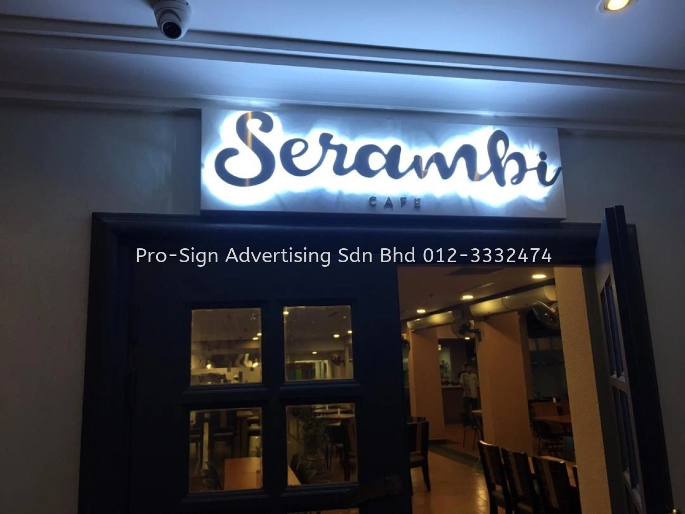 STAINLESS STEEL LED BACKLIT (SERAMBI, KL, 2018)