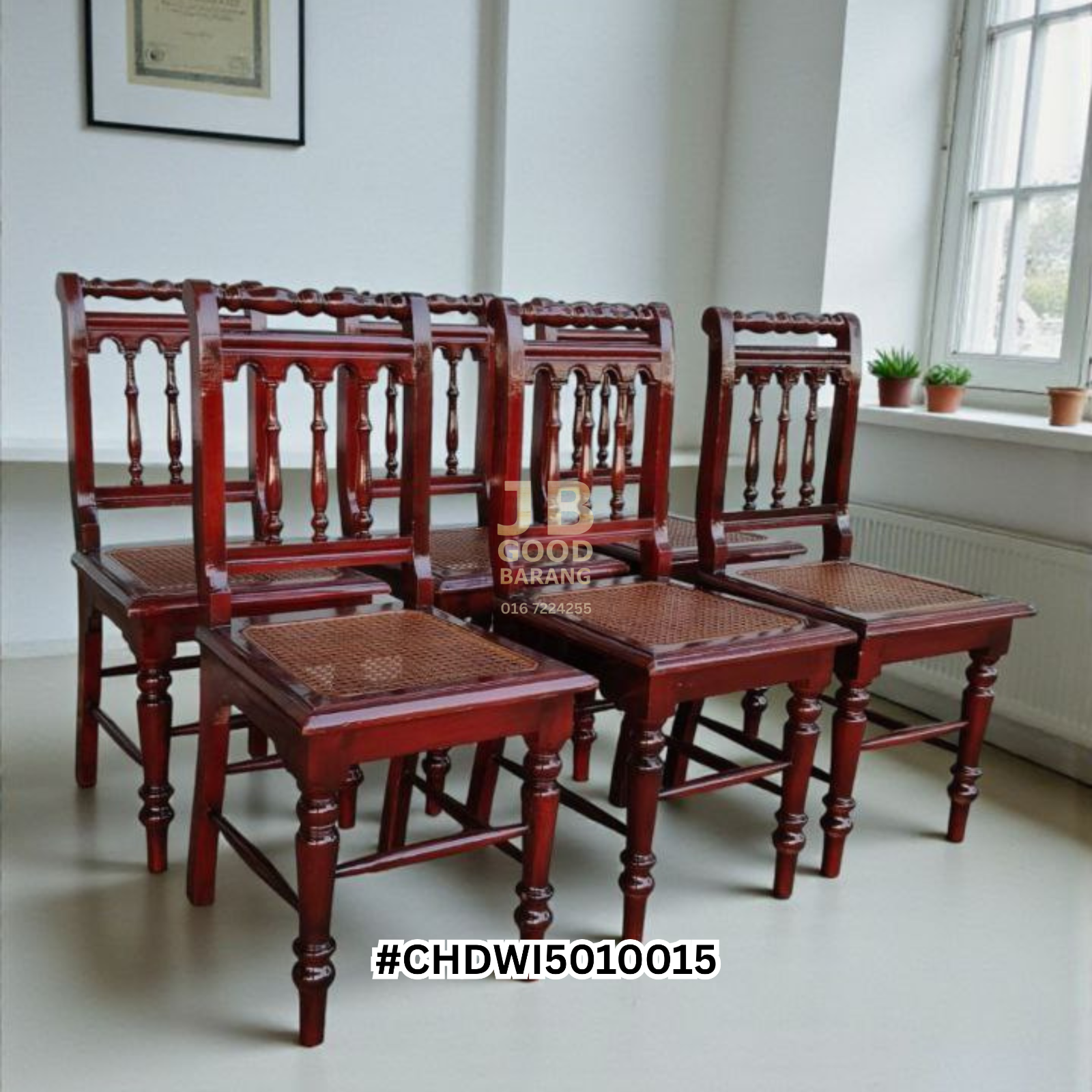 [ALLSOLD] Vintage Premium-Quality Solid Teak Wood Italian Dining Chairs