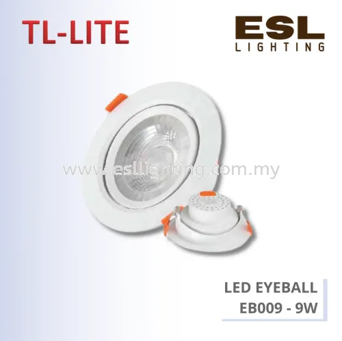 TL-LITE EYEBALL - LED EYEBALL - 9W - EB009