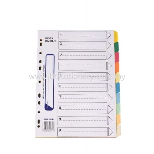 Binder Accesories/ Index Divider