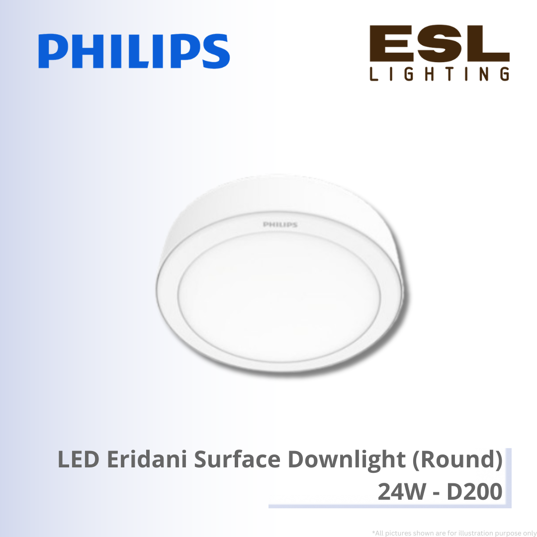 PHILIPS LED Eridani Surface Downlight (Round) 24W - D200
