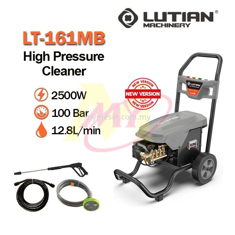 Lutian LT-161MB High Pressure Washer 100 Bar 2500W  - Inter Pump 3WZ-18060B