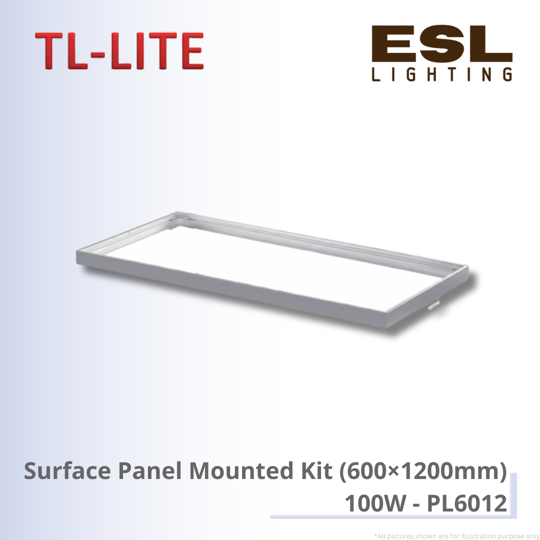 TL-LITE Surface Panel Mounted Kit (600×1200mm) 100W - PL6012