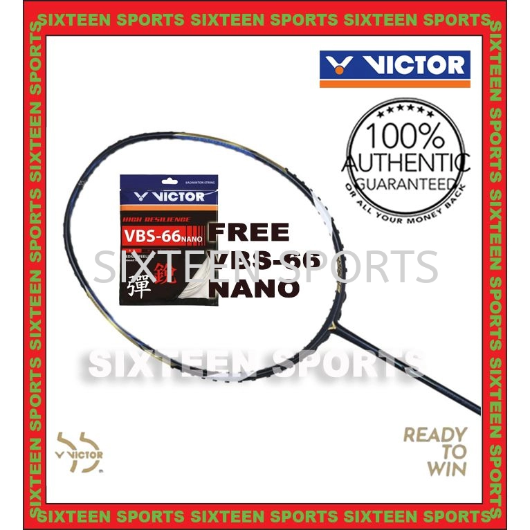 VICTOR 55th Brave sword 12 SE B Badminton Racket BRS-12 SE B With exclusive racket bag VICTOR 55th Anniversary Collect