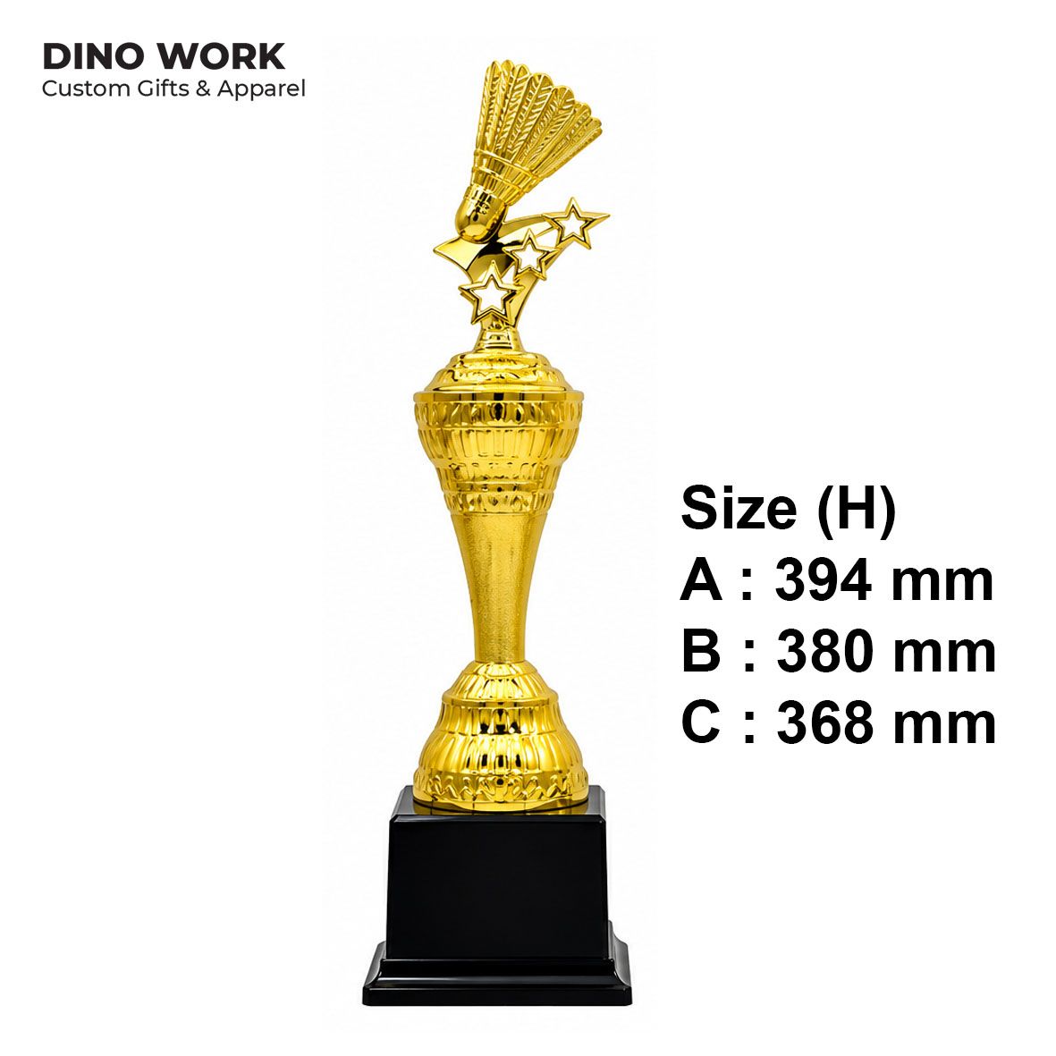 Badminton Trophy | Custom Badminton Awards Malaysia