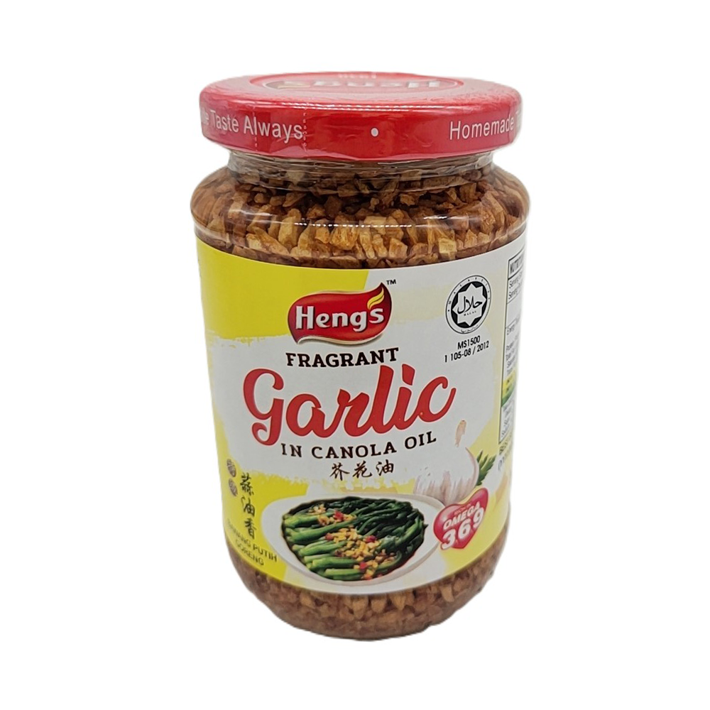 Heng's Fragrant Garlic in Canola Oil 300g