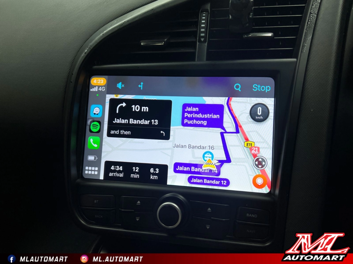 Audi R8 Type 42 Android Monitor
