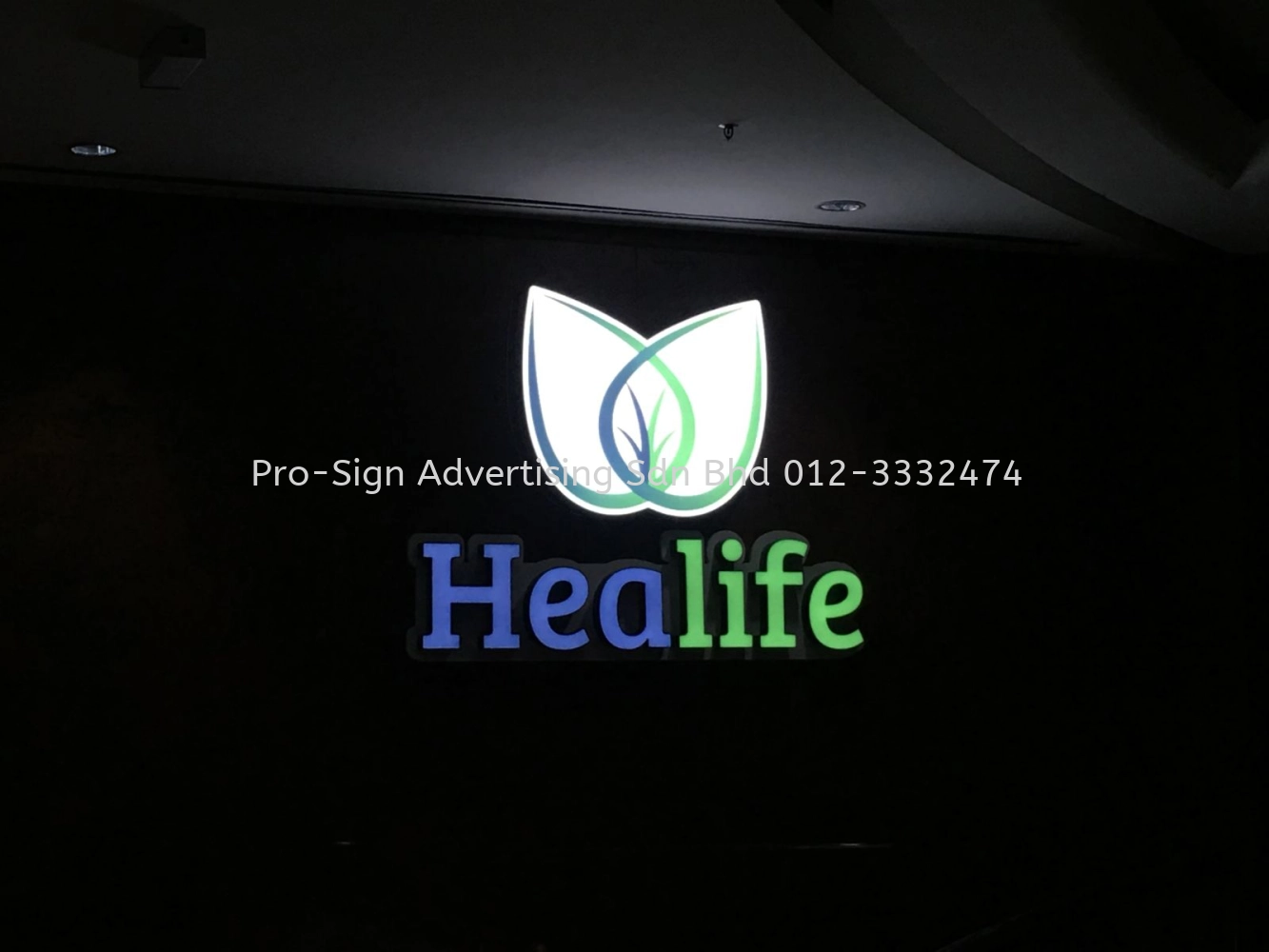 3D RIMLESS LED FRONT LIT (HEALIFE, KL, 2019)