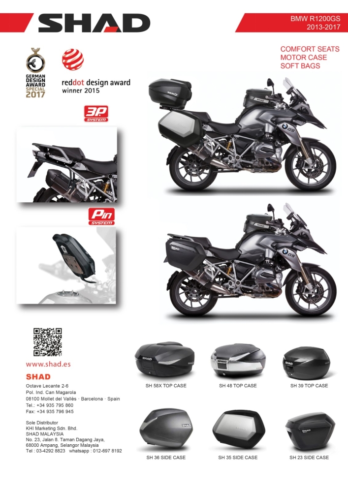 BMW R1200GS '13-17 