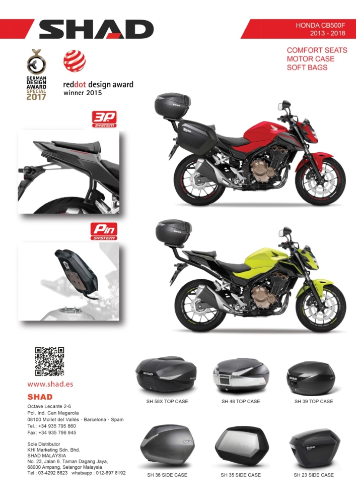 Honda CB500F 13-18