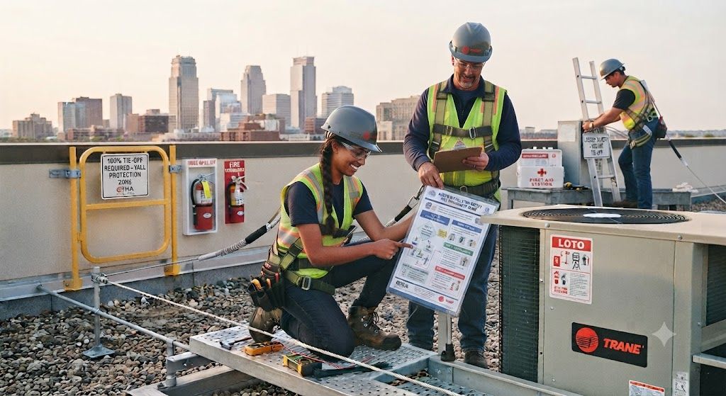 aircon installation safety risk management guide