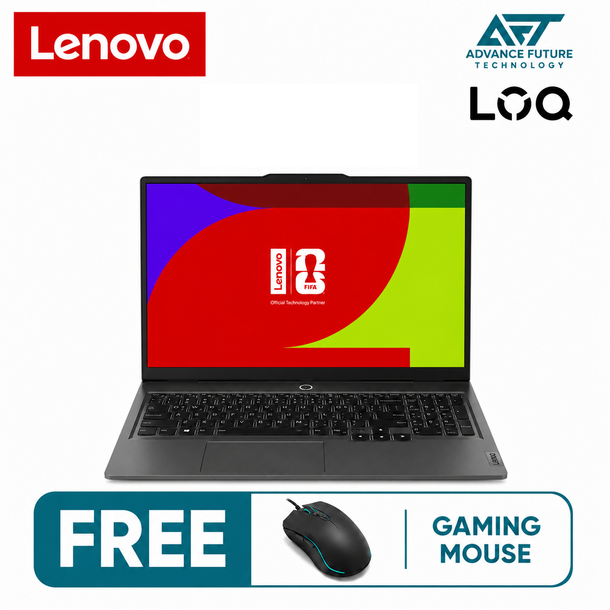Lenovo LOQ Essential 15IRX11 83SC004UMJ 15.6" FHD 144Hz Gaming Laptop Luna Grey ( Intel Core i5 13450HX, 16GB, 512GB SSD, RTX5050, W11 )