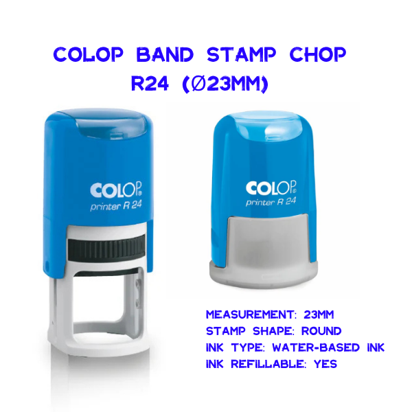 Colop Band Stamp Chop R24