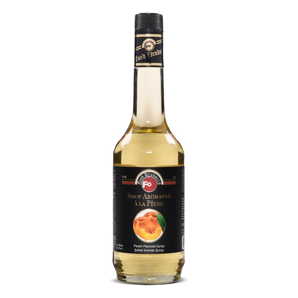 FO FLAVORED SYRUP PEACH 700ML