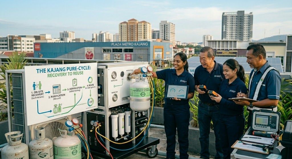 sustainable HVAC refrigerant management Malaysia