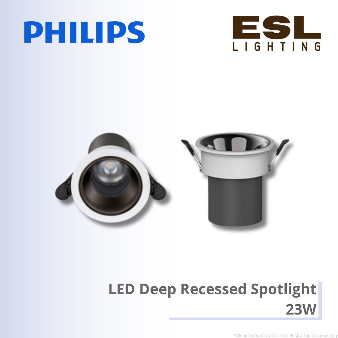 PHILIPS LED Deep Recessed Spotlight - 23W