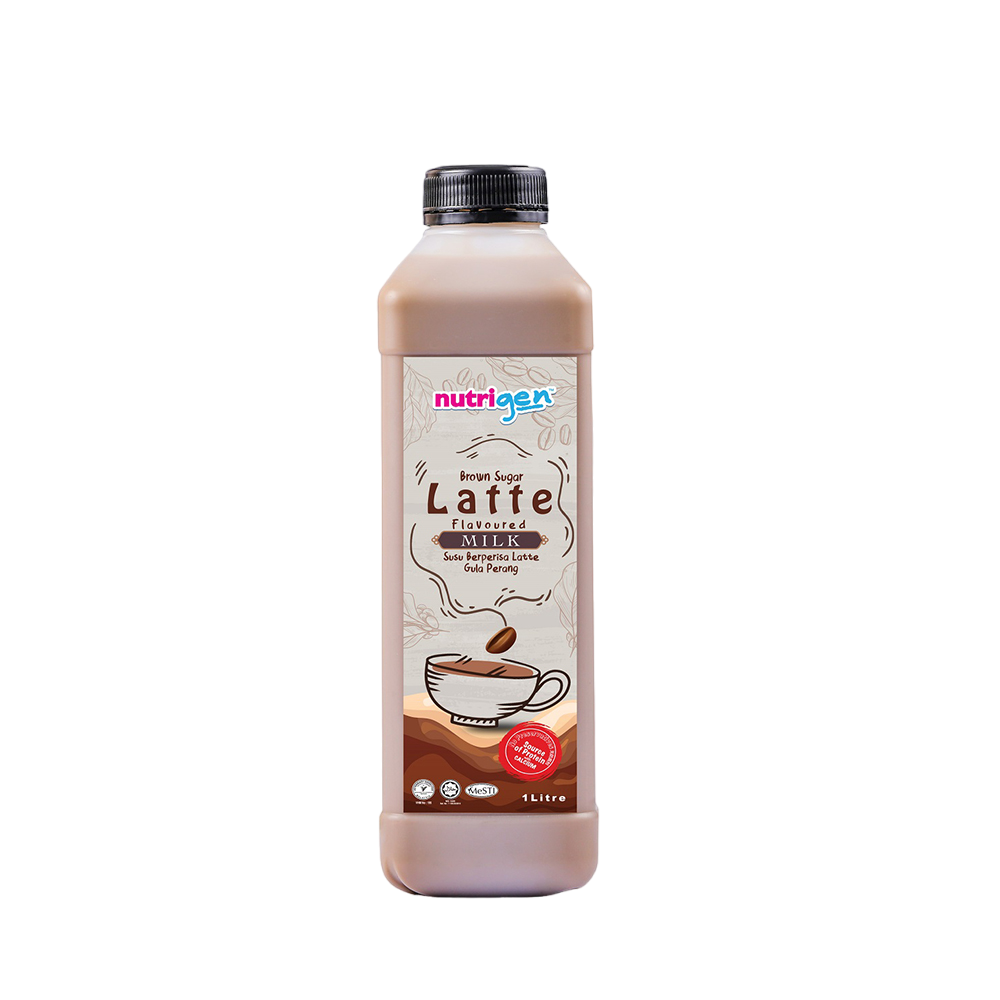 Brown Sugar Latte Flavoured Milk | 1 Litre