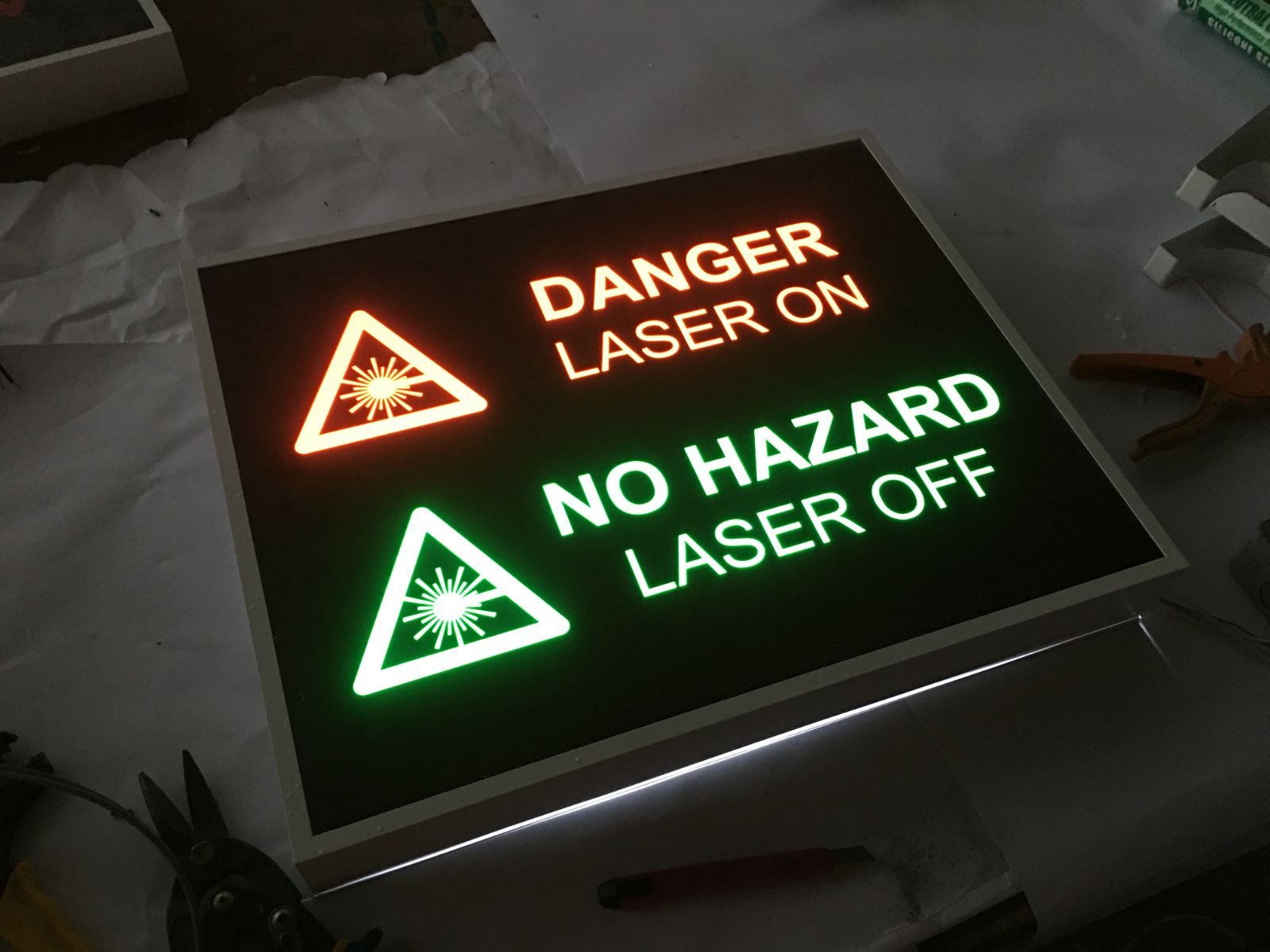 Hospital Laser Lightbox