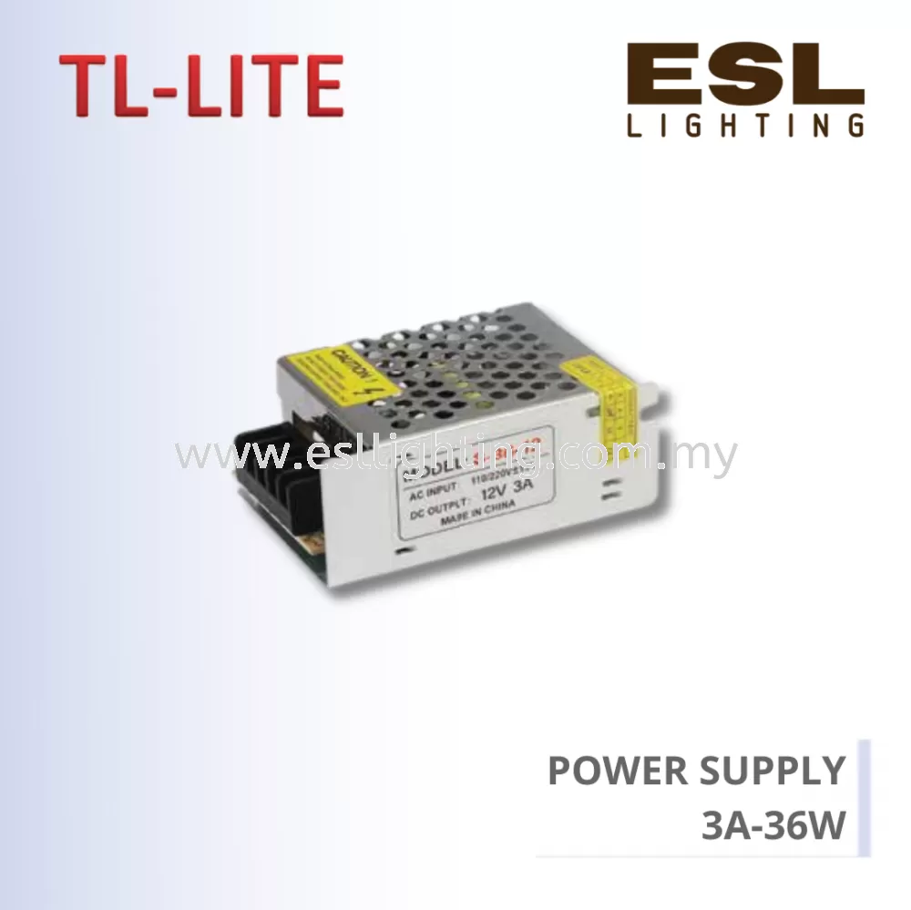 TL-LITE POWER SUPPLY - 3A-36W