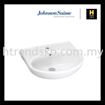 Johnson Suisse Boston 500mm Wall Hung Basin (WBSABS201WW)