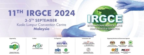 11th International Rubber Glove Conference and Exhibition 2024 | 3 - 5 Sept 2024