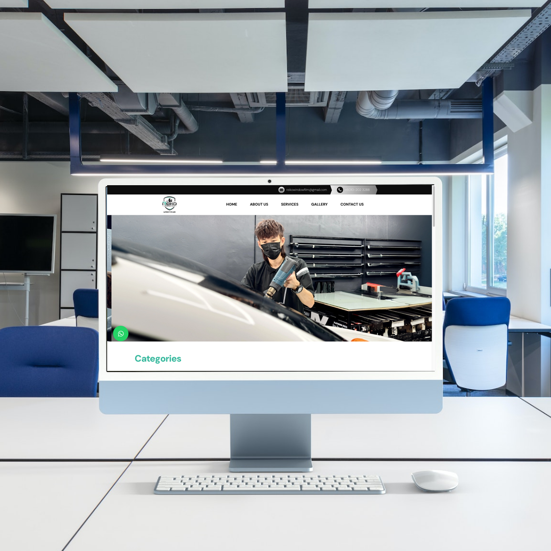 Car Tinted Service Website Design & SEO Case Study | Penang