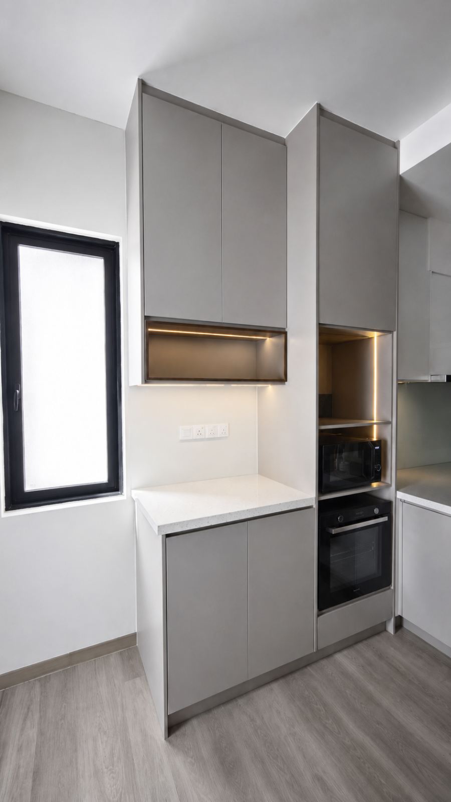 Custom Made Pantry Cabinet at Bangsar Hill Park Kuala Lumpur