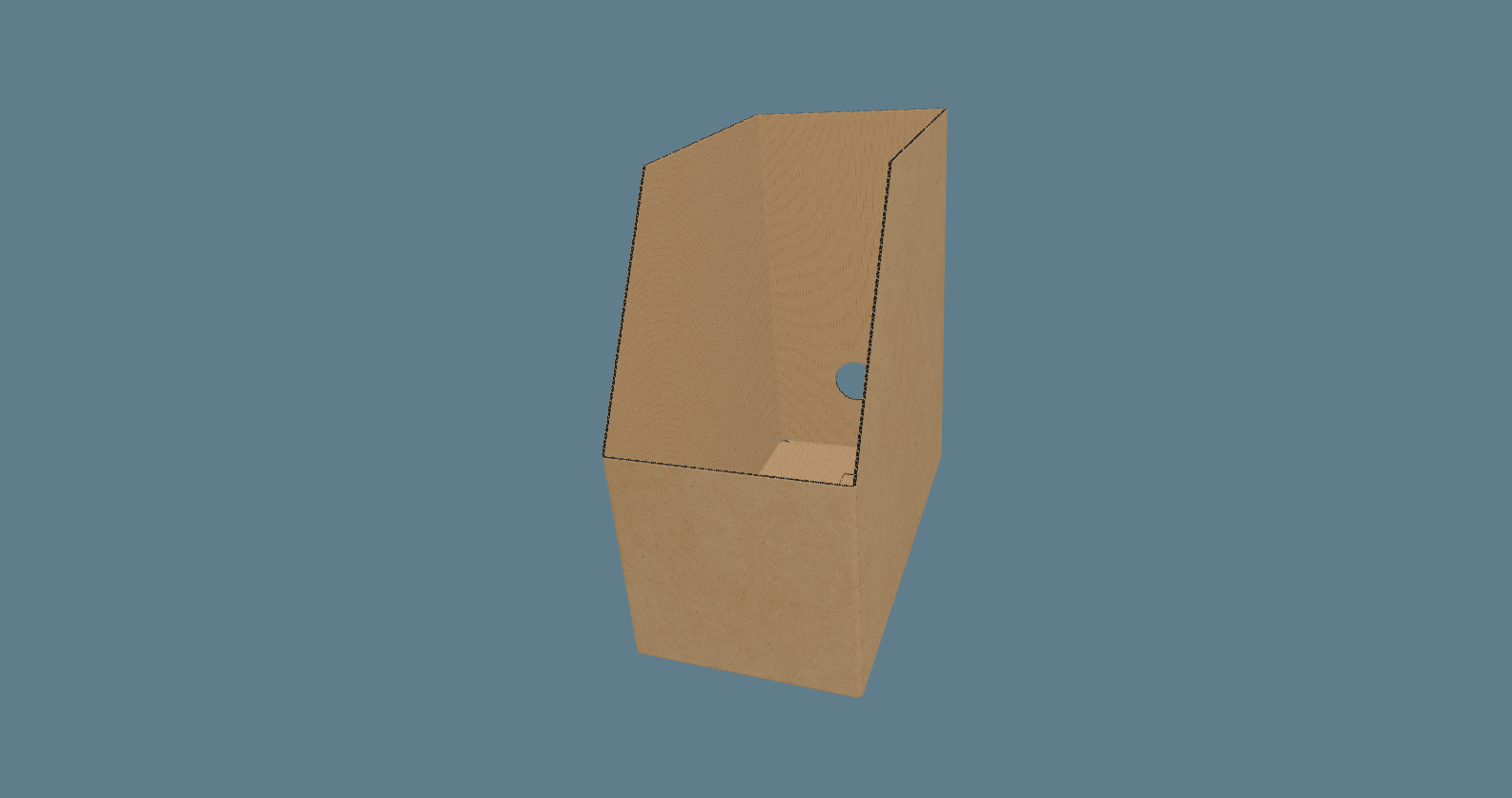 Display Bin Carton