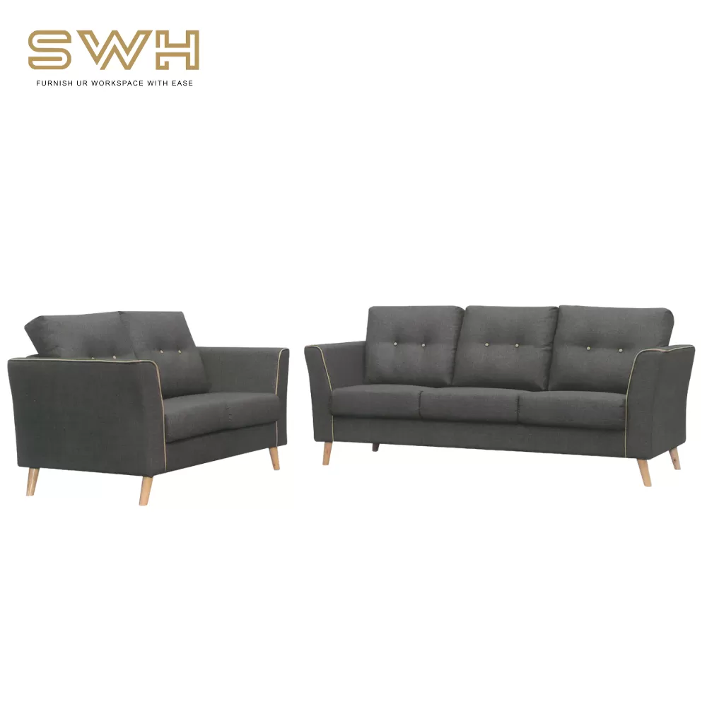 ZUL Fabric Sofa 1 + 2 +3 Seater Set | Sofa Furniture Online Shop